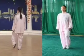 24式简化太极拳，邱慧芳老师正面和背面完整示范版本视频封面