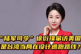台“陆军司令”徐衍璞窜访美国，难道是台湾当局在设计逃跑路线？视频封面