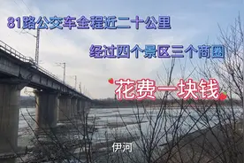 花费一块钱坐81路公交车历经26站看沿途的风景视频封面