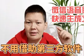 按住微信语音聊天说话，还隐藏着一个这样的小功能，太实用了视频封面