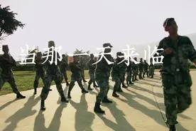 冯桢玮演唱《当那一天来临》军歌嘹亮，气势恢宏！视频封面