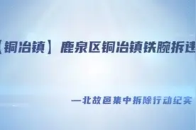 【铜冶镇】鹿泉区铜冶镇铁腕拆违—北故邑集中拆除行动纪实视频封面