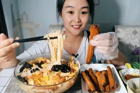 看你们吃螺蛳粉我也馋的来一份，做了猪肚芯，真香啊，你们吃过没视频封面
