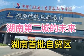 湖南第二城港口城市的未来，中国湖南自贸区岳阳片区视频封面
