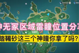 稻妻地图神无冢海上雷神瞳怎么拿四方块解密踏鞴砂雷神瞳位置分享视频封面