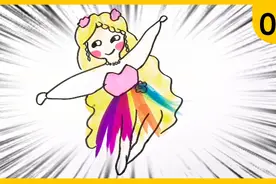 精灵梦叶罗丽：爸爸画的灵公主vs我画的，爸爸画的也太搞笑啦吧视频封面