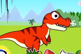 宝宝巴士 快乐启蒙 科学岛上和霸王龙一起玩耍