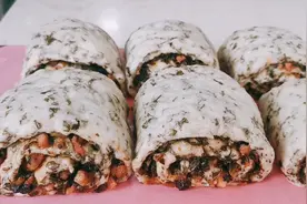 苏子叶卷面，你可能没有吃过，这做法太香了，比吃烤肉卷肉还过瘾视频封面