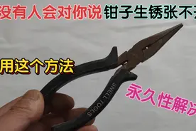 没有人会对你说，钳子生锈张不开嘴，用这个方法，就能永久性解决视频封面
