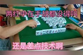 广东红中麻将：牌都摸完了还没叫胡，白白狼费两红中，高手指点下视频封面