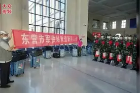 视频︱为入伍新兵平安启程保驾护航图片