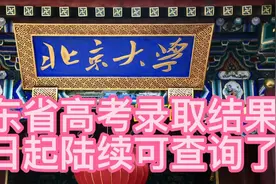 今天起，山东省高考录取结果，陆续可查询了视频封面