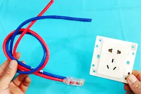 家里有废旧网线的千万别扔，教你接在插座里，当电线用省钱又方便