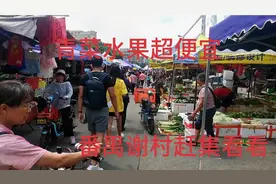 广州番禺谢村赶集青菜水果超便宜视频封面