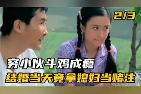 穷小伙想要改变财运，斗鸡成瘾，结婚当天居然拿媳妇做赌注视频封面