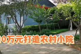 10万元打造农村小院，祖上宅基地简单修建，绿色舒适养老小环境视频封面