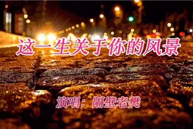 隔壁老樊《这一生关于你的风景》，一首值得收藏的好歌视频封面