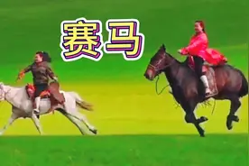 辽阔草原，骏马飞奔。纯音乐欣赏《赛马》视频封面