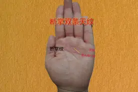 断掌纹，又出现一条天纹感情线，一般事业成功率较大，异性缘较佳视频封面