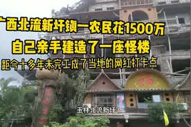 广西一农民花1500万自己亲手建造了一座楼距今十多年未完工视频封面