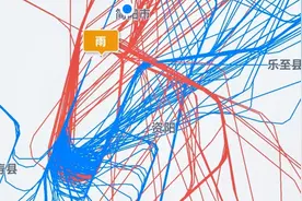 天府机场航班前后调整后，简阳市区上空航线变了不少！视频封面