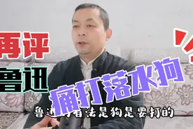 再评鲁迅先生名篇，“痛打落水狗”视频封面