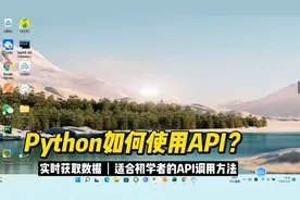 一顿饭的功夫就能学会Python操作API接口
