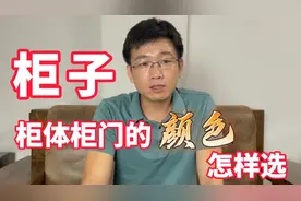 家里装修做柜子，柜体柜门怎样搭配颜色不简单，不要做完了再后悔视频封面