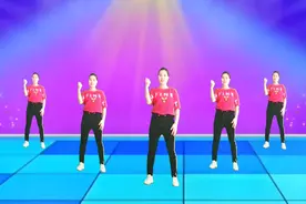 劲爆Dj广场舞《精忠报国》完整版，动感32步一看就会