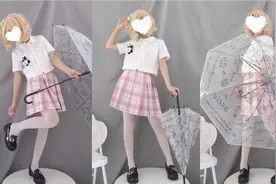 九：粉粉嫩嫩裙子当然要配白丝→衬衫→小皮鞋啦视频封面