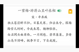 【诗词】宋·辛弃疾，多情山鸟不须啼。桃李不言，下自成蹊。视频封面