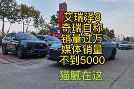 奇瑞艾瑞泽8销量惨淡，月销不到5000，背后猫腻揭秘视频封面