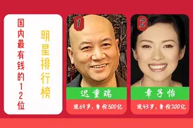 国内最有钱的12位明星，个个身价过亿，最高达500亿视频封面