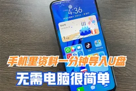 刚发现，把手机里照片导入U盘太简单了，无需电脑，很实用！视频封面