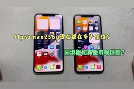 三千多的11promax！国行港版和美版有啥区别！相比12哪个值得入手