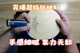 蝴蝶超级张本手感细腻发力无敌，完爆超级张继科，网友:真爽视频封面
