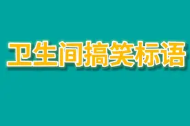 卫生间搞笑标语视频封面
