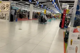 看下济南最大的迪卡侬西城店里面啥样紧挨着宜家山东国际会展中心