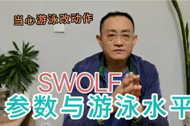 中老年游泳。大改动作要当心。Swolf参数与游泳技术水平。视频封面
