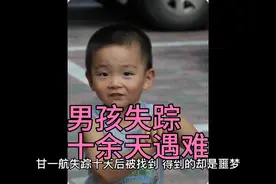 湖南岳阳，男童干一航，失踪11天后确认遇难，才一岁半视频封面