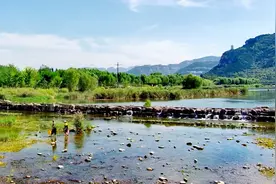 济南黄花山下玉符河湿地风景美！石崮寨到宅科村！这条路线也很美