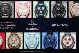 OMGEA x SWATCH，欧米茄 x 斯沃琪 联名款，经典时尚一并拥有！视频封面
