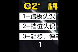 学车第9讲，认识自动挡的踏板和踩法