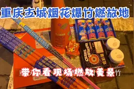 2022重庆主城烟花爆竹燃放地花230元买80发大型烟花近距离感受美视频封面