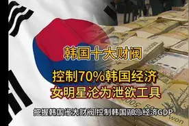 韩国十大财阀，控制70%韩国经济，女明星沦为“泄欲工具”。视频封面