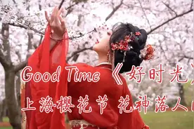 Good Time，上海樱花节•实拍，又是一年樱花季，满园春色遍飞花视频封面