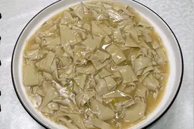 干豆腐想要做的香滑软糯不容易，老厨教你打焯小技巧，汁香芡亮！视频封面