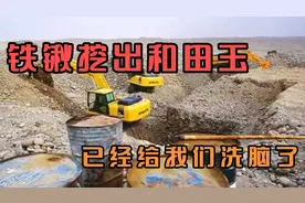 铁锹现场挖出和田玉，这样的套路已经开始给我们洗脑了，你信吗？视频封面