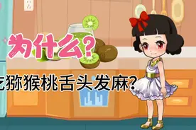 涨知识‖吃猕猴桃舌头发麻是怎么回事？视频封面