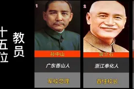 黄埔军校初期，十五位教员，你认识几个视频封面